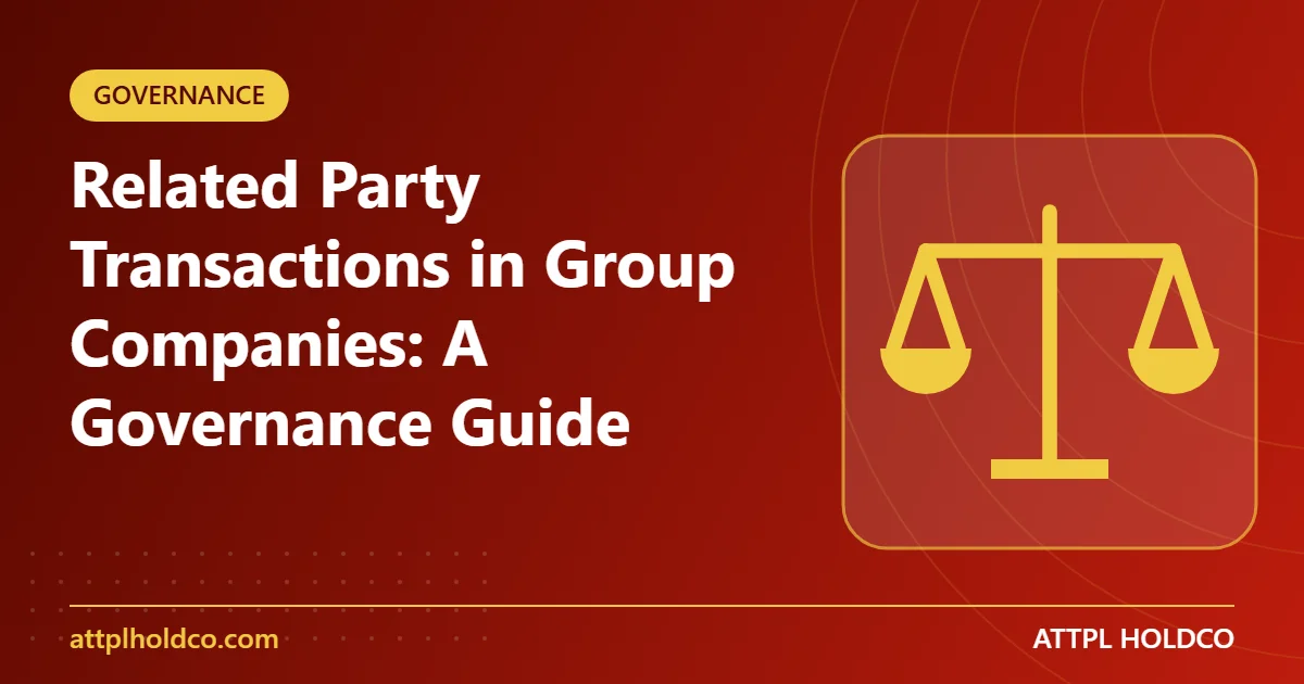 Related Party Transactions in Group Companies: A Governance Guide